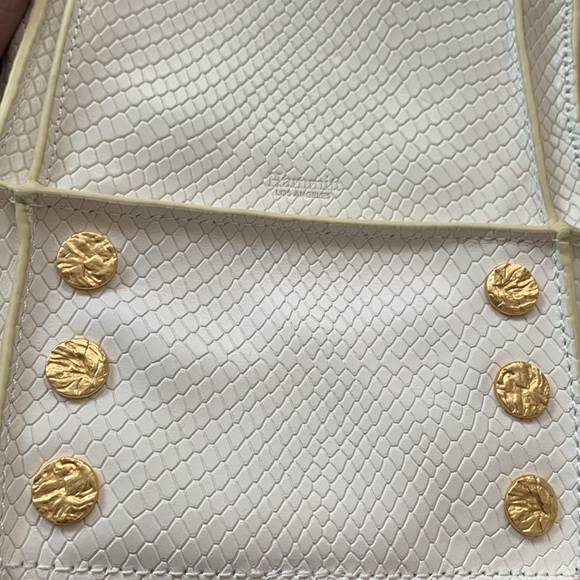 Hammitt Mini Hunter Backpack in Marshmallow with Gold Rivits - Picture 2 of 12